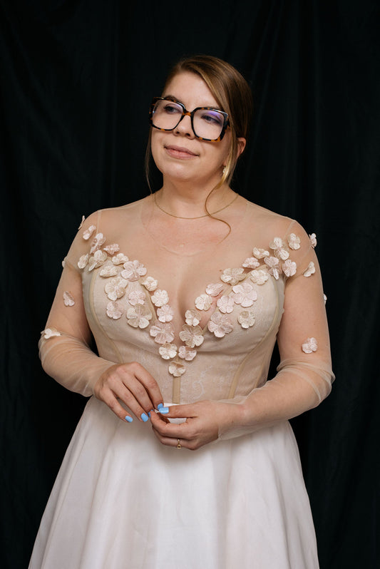 Dress 3216: EcoChic "Pretty in pink" waist 32