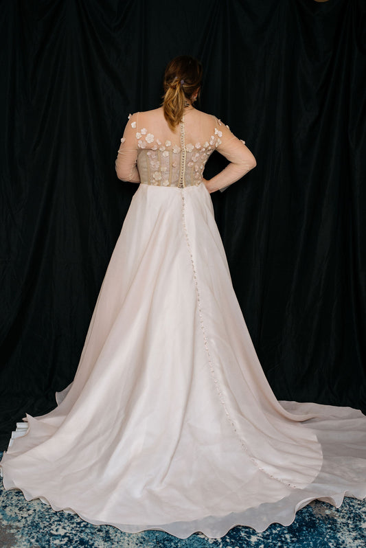 Dress 3216: EcoChic "Pretty in pink" waist 32