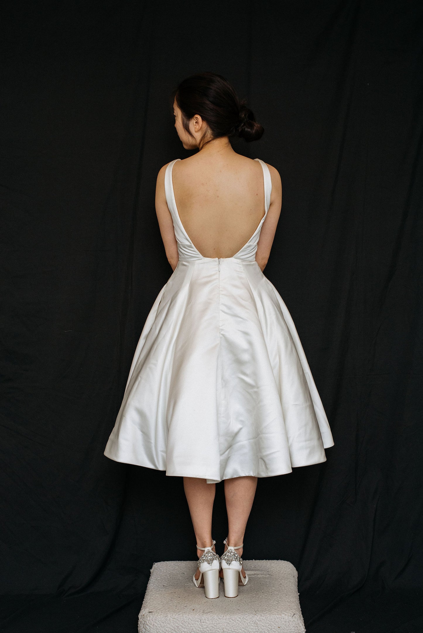Dress: 2605 Mikaella shortened Waist: 26