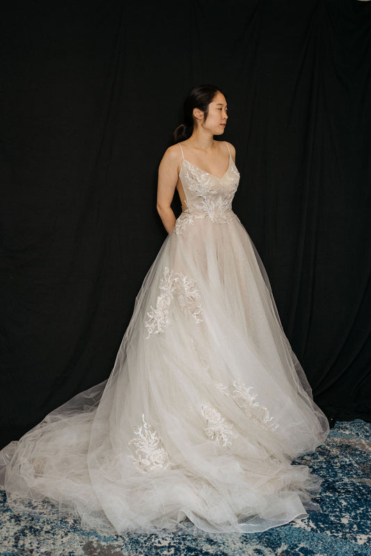 Dress 2607: Haute Couture "Ivy" waist 26