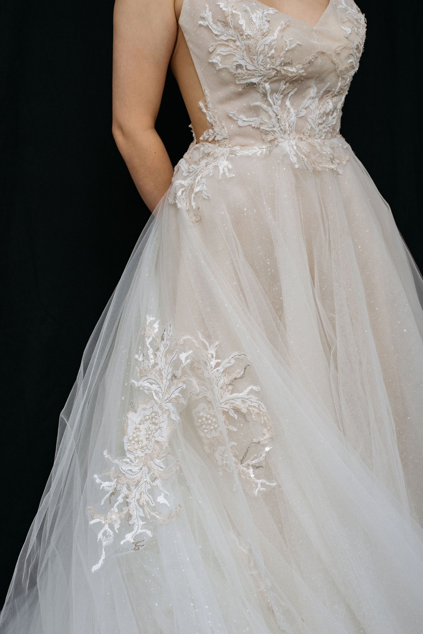 Dress 2607: Haute Couture "Ivy" waist 26