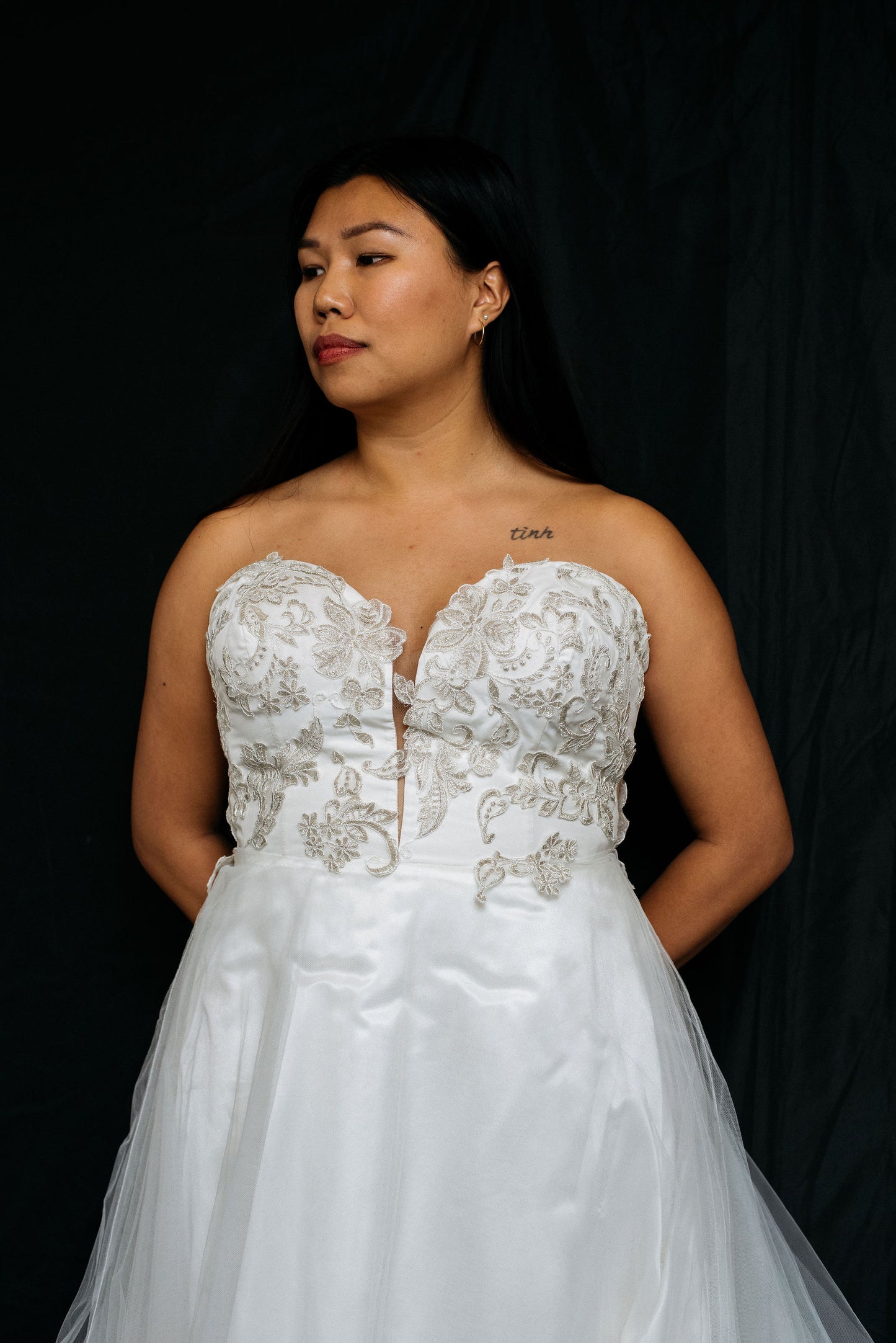 Dress 3509: Ecochic Bridal "Sarah" waist 35