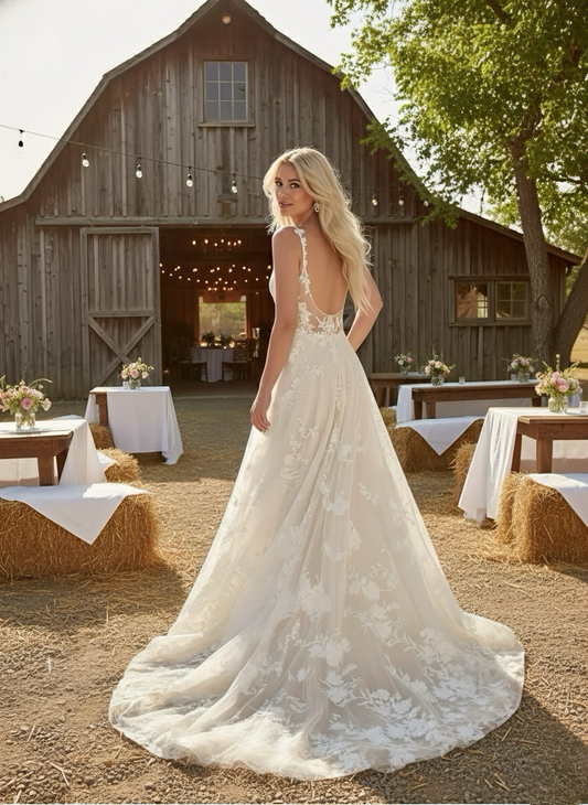 New Dress: 2004 Maggie Sottero “Winter” Waist: 30