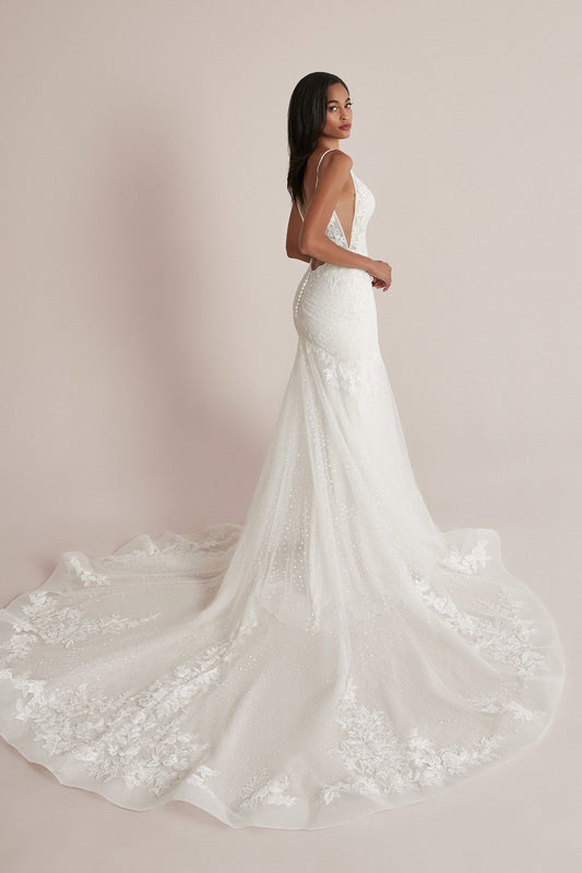 Dress: 3026  Justin Alexander "Calista" Waist: 30