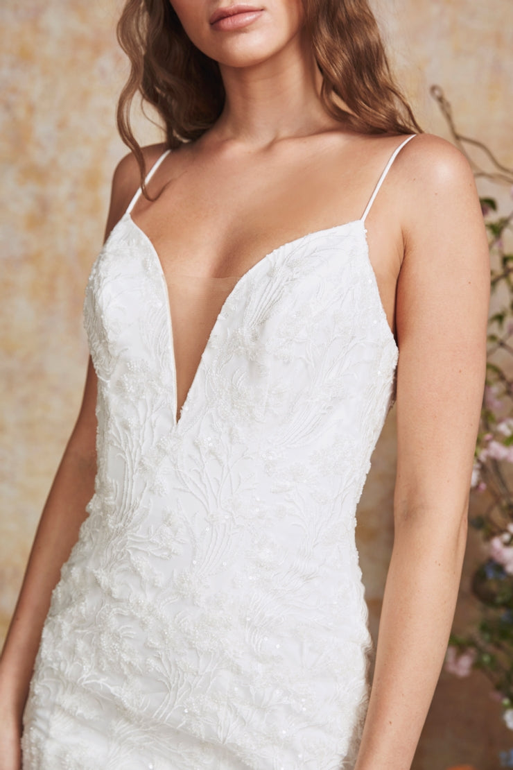 New Dress: 3221 Theia Couture “Cerulean” Waist: 32