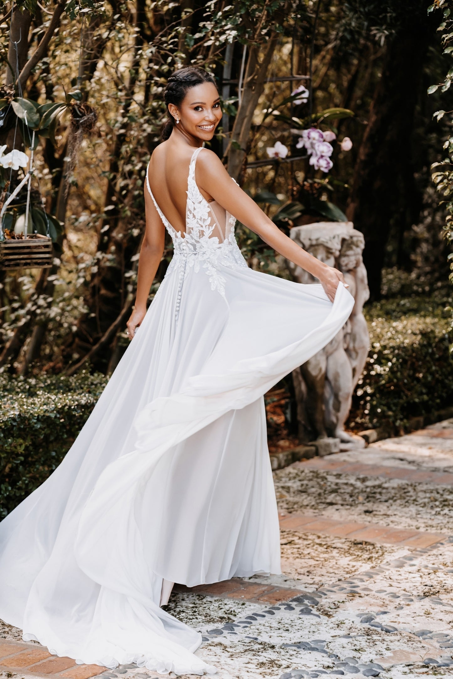 Dress: 3902 Allure Bridal "9850W" Waist: 39