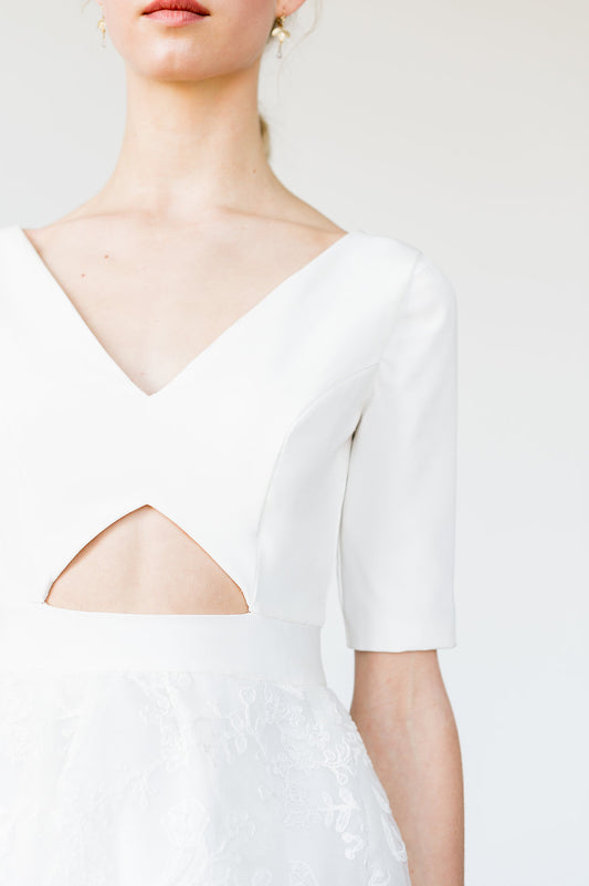 Dress: 2832 Catherine Langlois Waist: 28