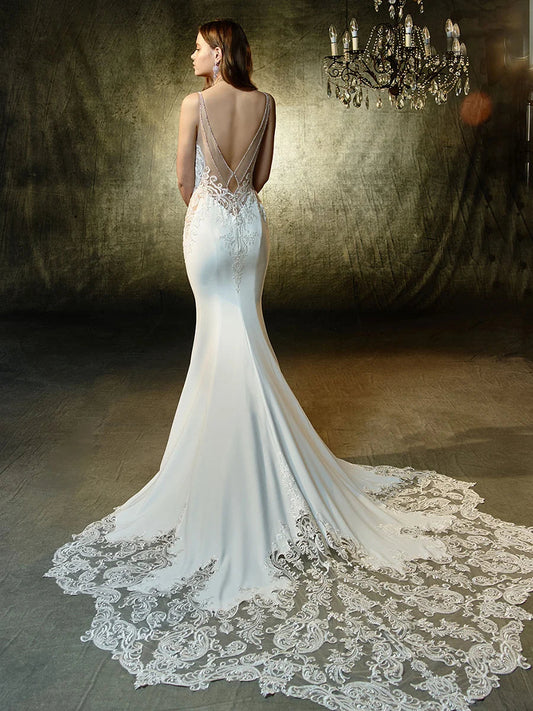 Dress: 3100 Blue by Enzoani “Lena” Waist: 31