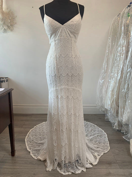 Dress 2910: Anna Campbell + EcoChic Bridal "Ruby" waist 29