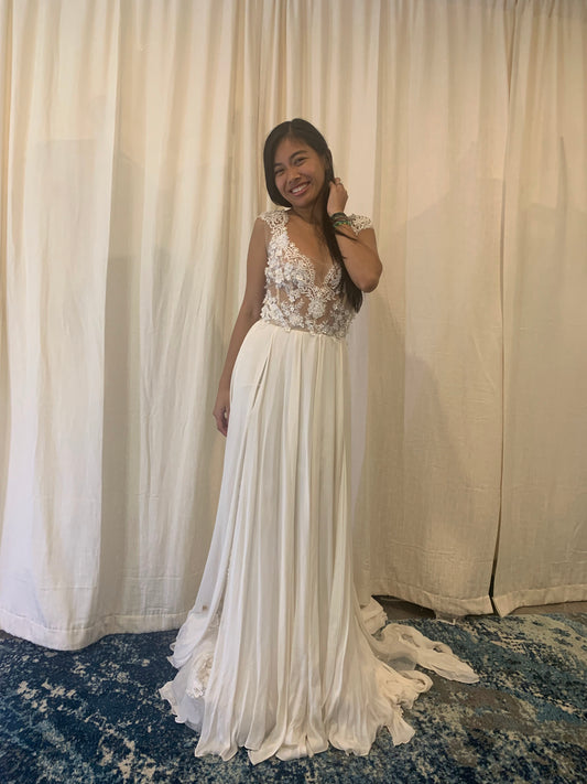 Dress 2644: Haute Couture "Marigold" waist 26