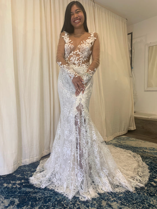 Dress 2641: Haute Couture "Brittany" waist 26