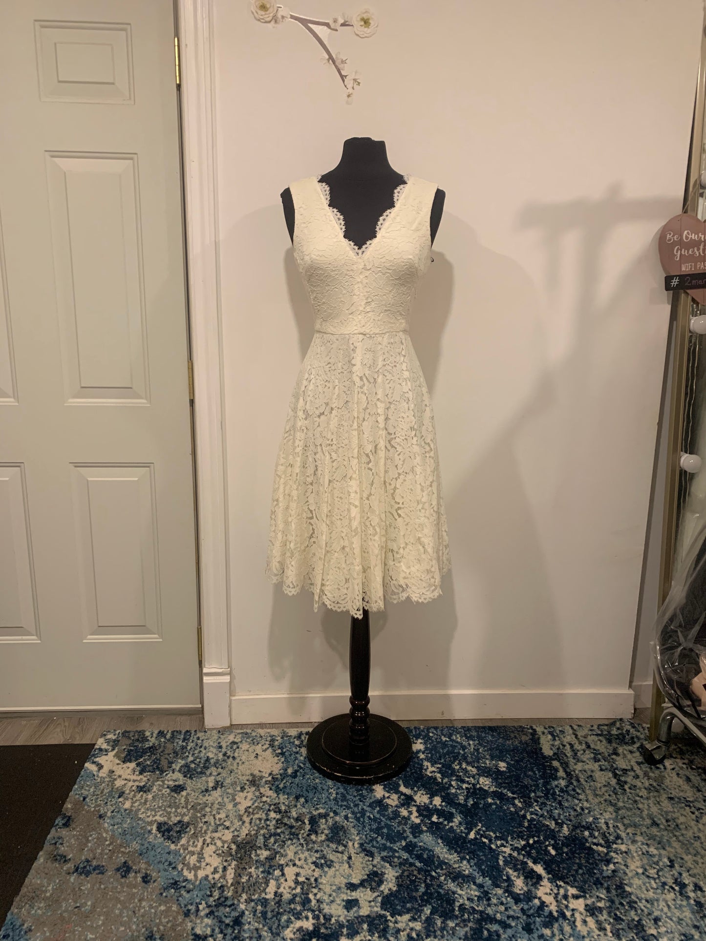 Dress: 2920 Vera Wang Short Lace Waist: 29