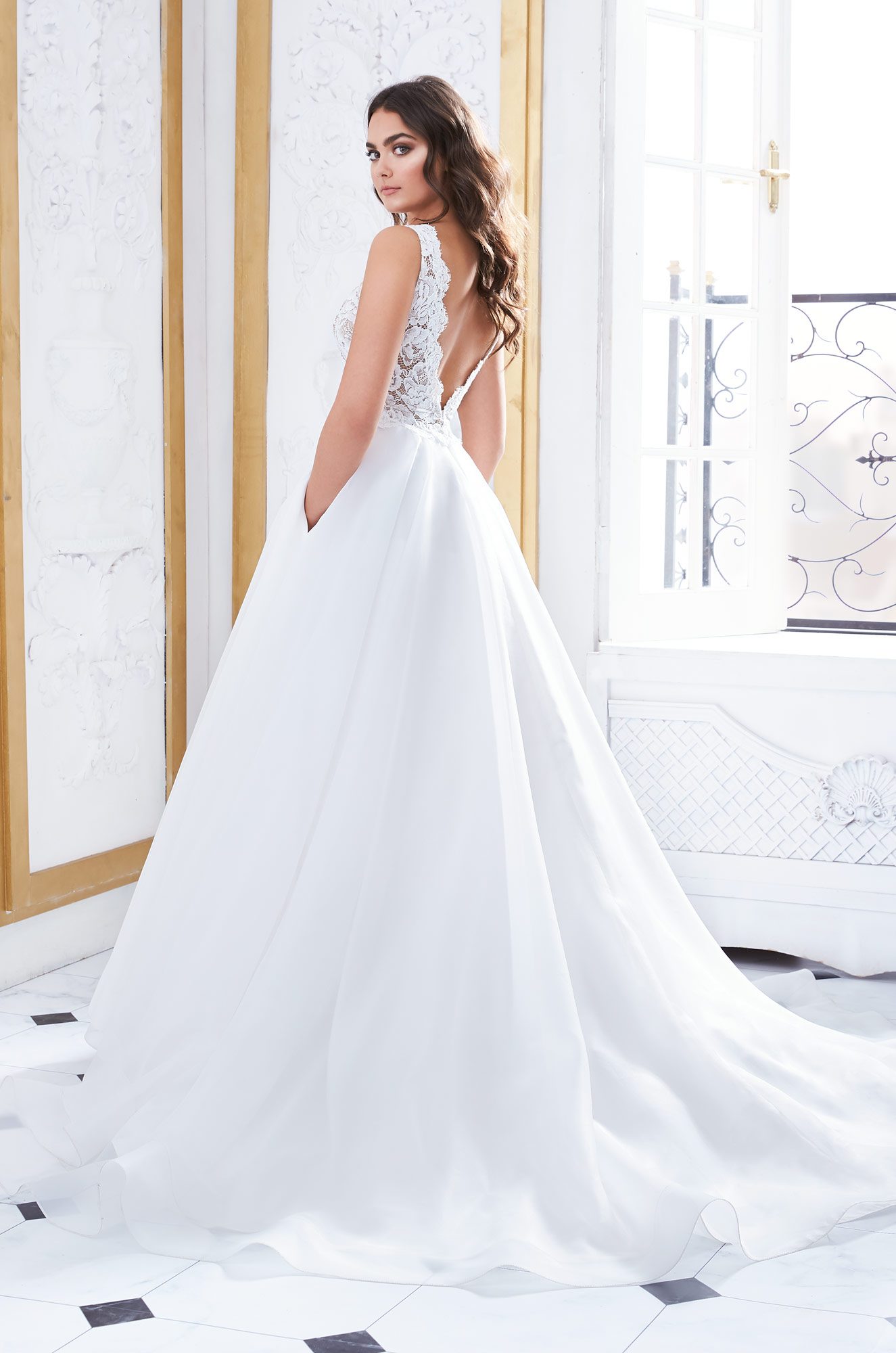 Dress 3034: Paloma Blanca "4852" waist 30