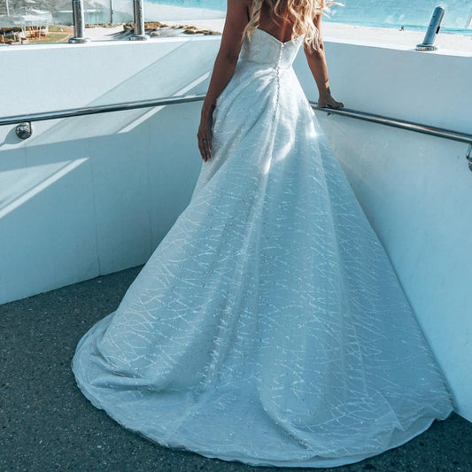 Dress: 3210 Rachel Rose "Snow" Waist: 32