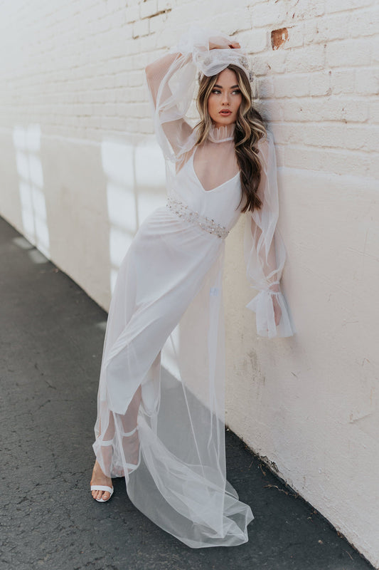 Untamed Petals "Vogue Tulle Overlay" Size: Large