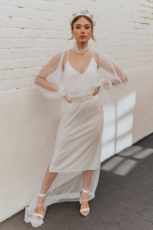 Untamed Petals "Vogue Tulle Overlay" Size: Large