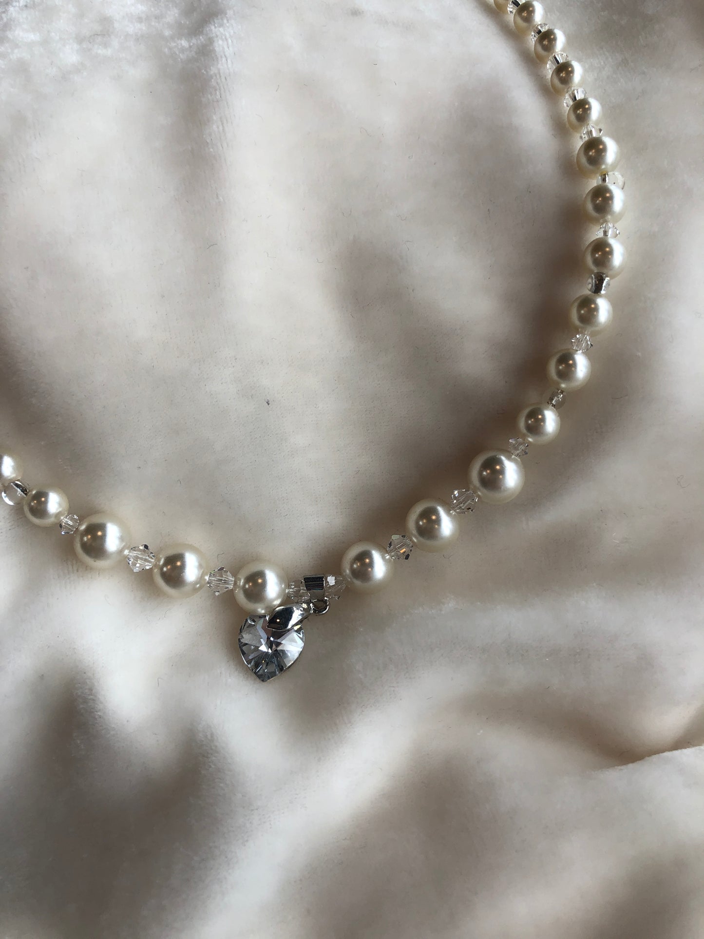 Pearl Heart Necklace