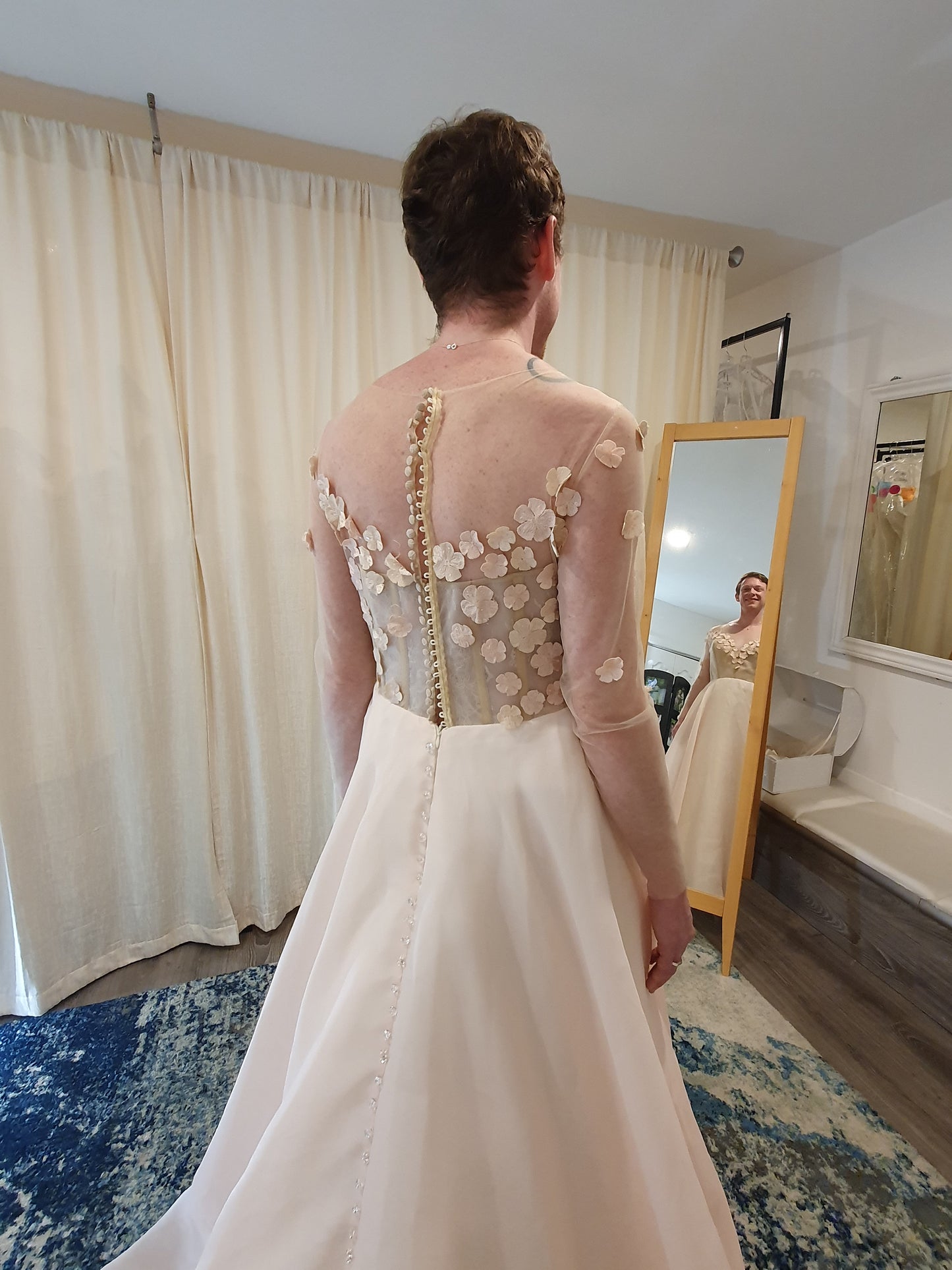 Dress 3216: EcoChic "Pretty in pink" waist 32