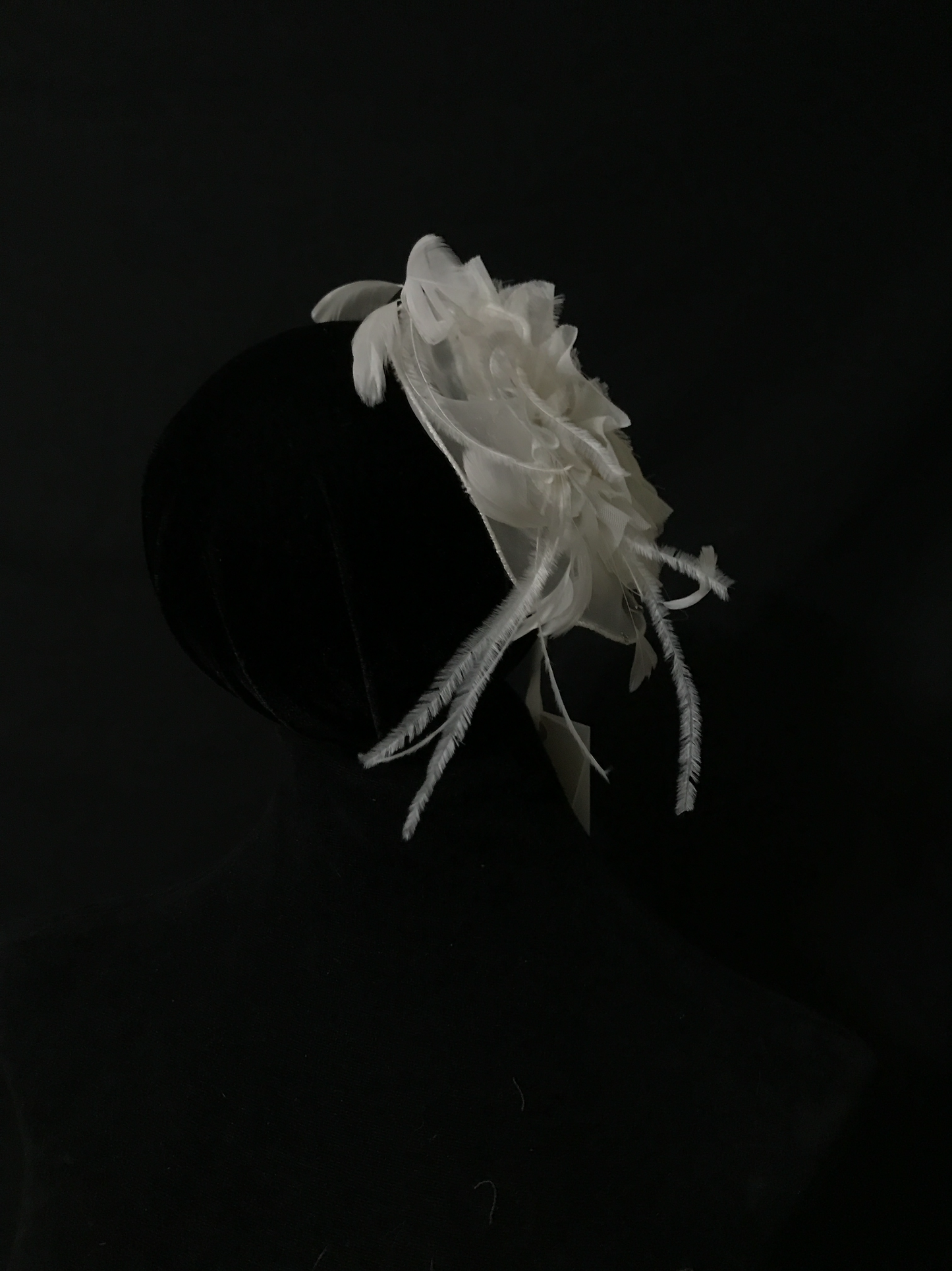 Birdcage 53: Net with Crystals and Tulle Flowers