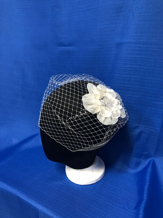 Birdcage 70: Russian Net with Organza Flower