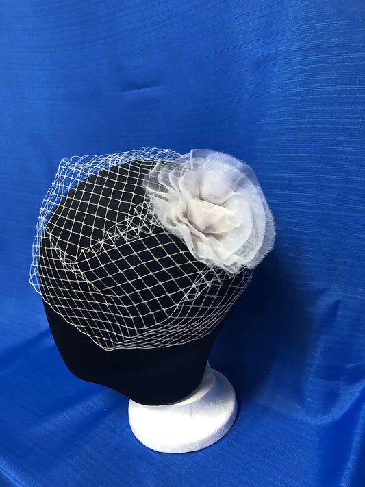 Birdcage 73: Russian Net with Organza Flower