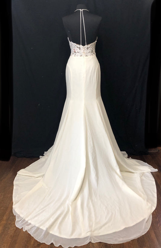 Dress 2750: Hayley Paige "Saylor" waist 27 customized