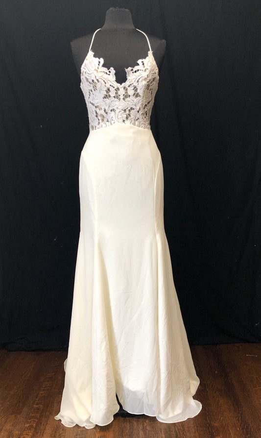 Dress 2750: Hayley Paige "Saylor" waist 27 customized