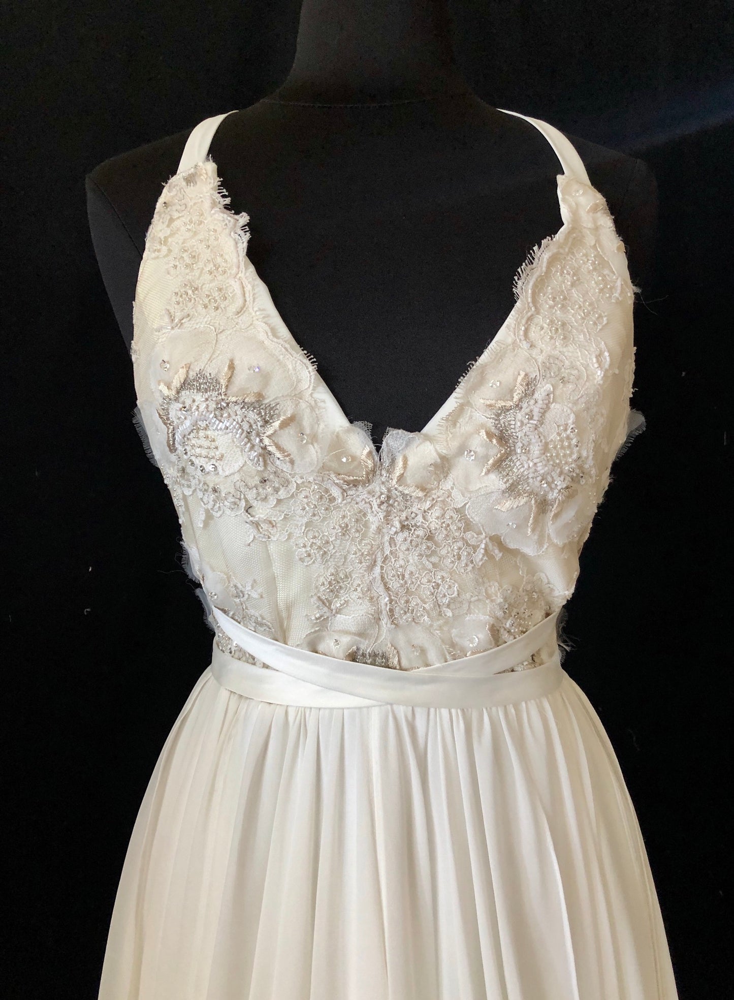 Dress 2839: EcoChic Bridal "Alex" waist 28