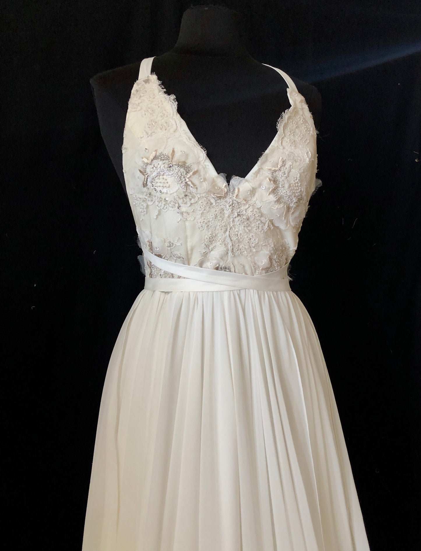 Dress 2839: EcoChic Bridal "Alex" waist 28