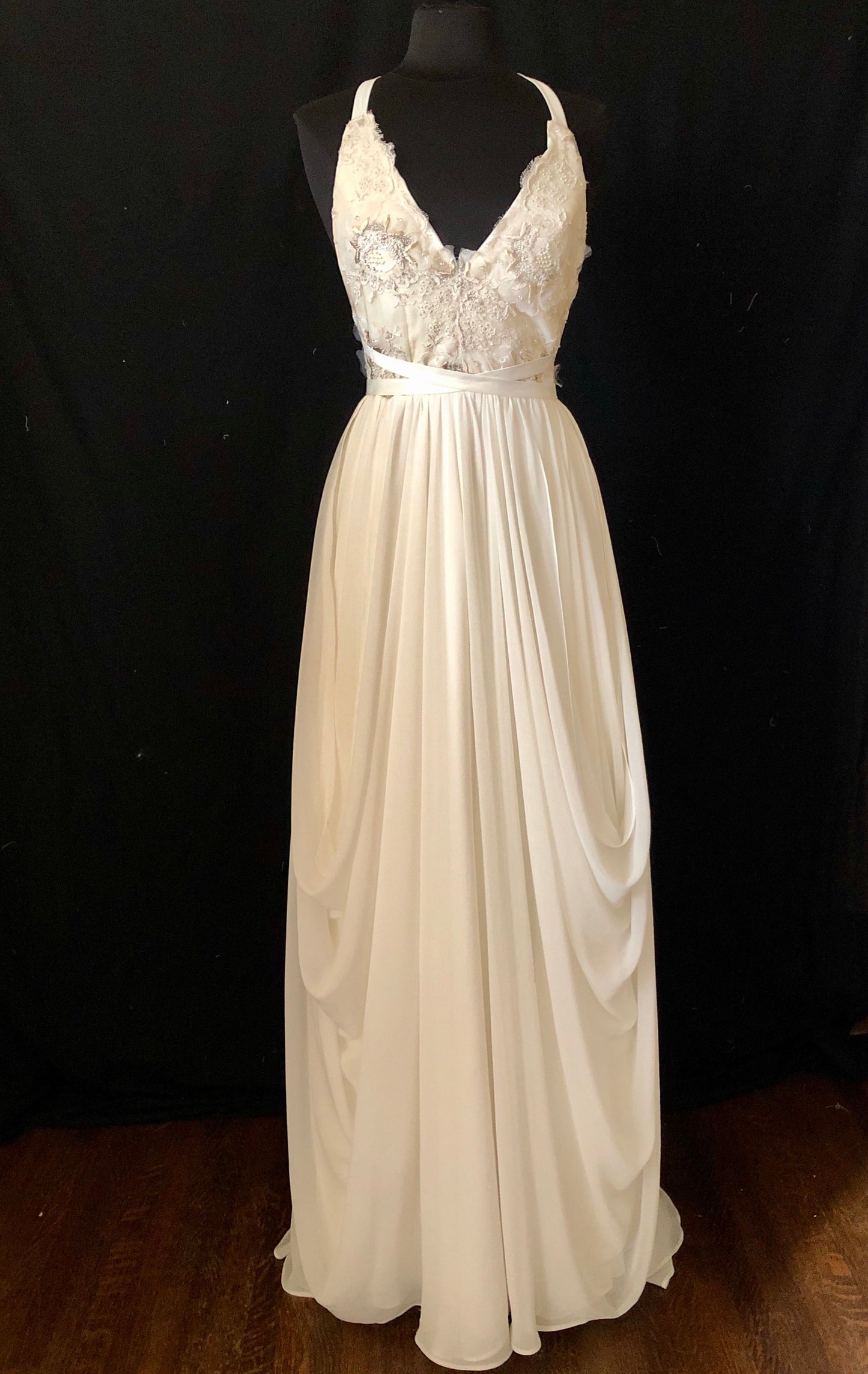 Dress 2839: EcoChic Bridal "Alex" waist 28