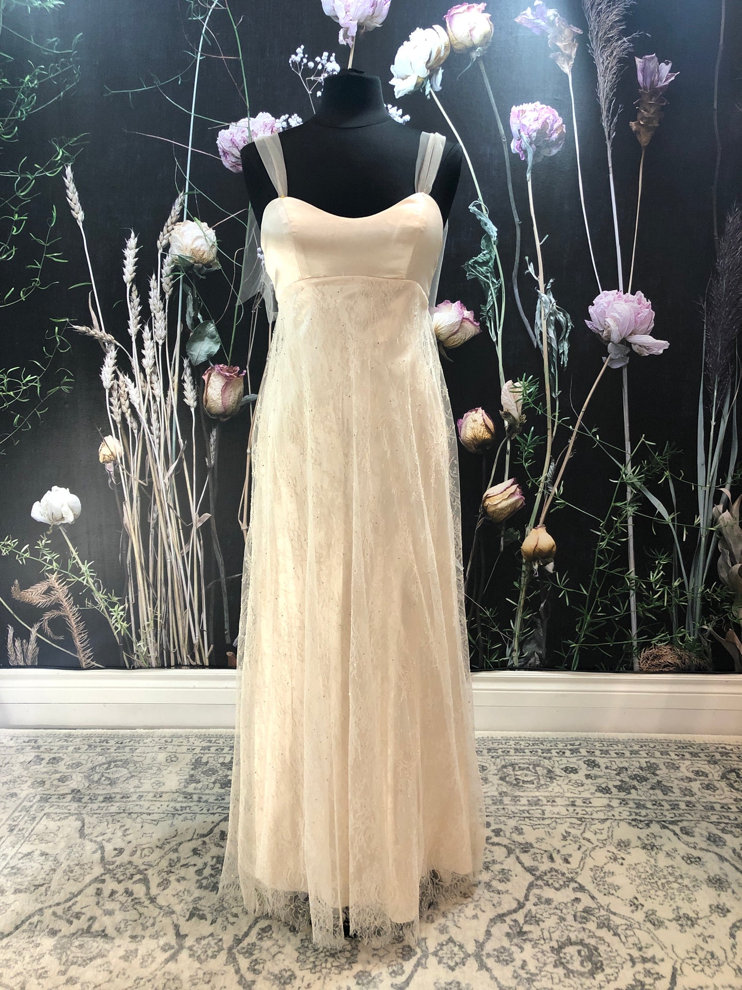 Dress 2753: EcoChic Bridal "Daphne Bridgerton" waist 27