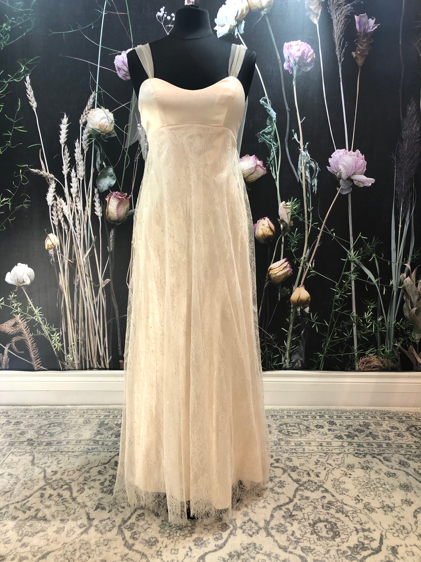 Dress 2753: EcoChic Bridal "Daphne Bridgerton" waist 27