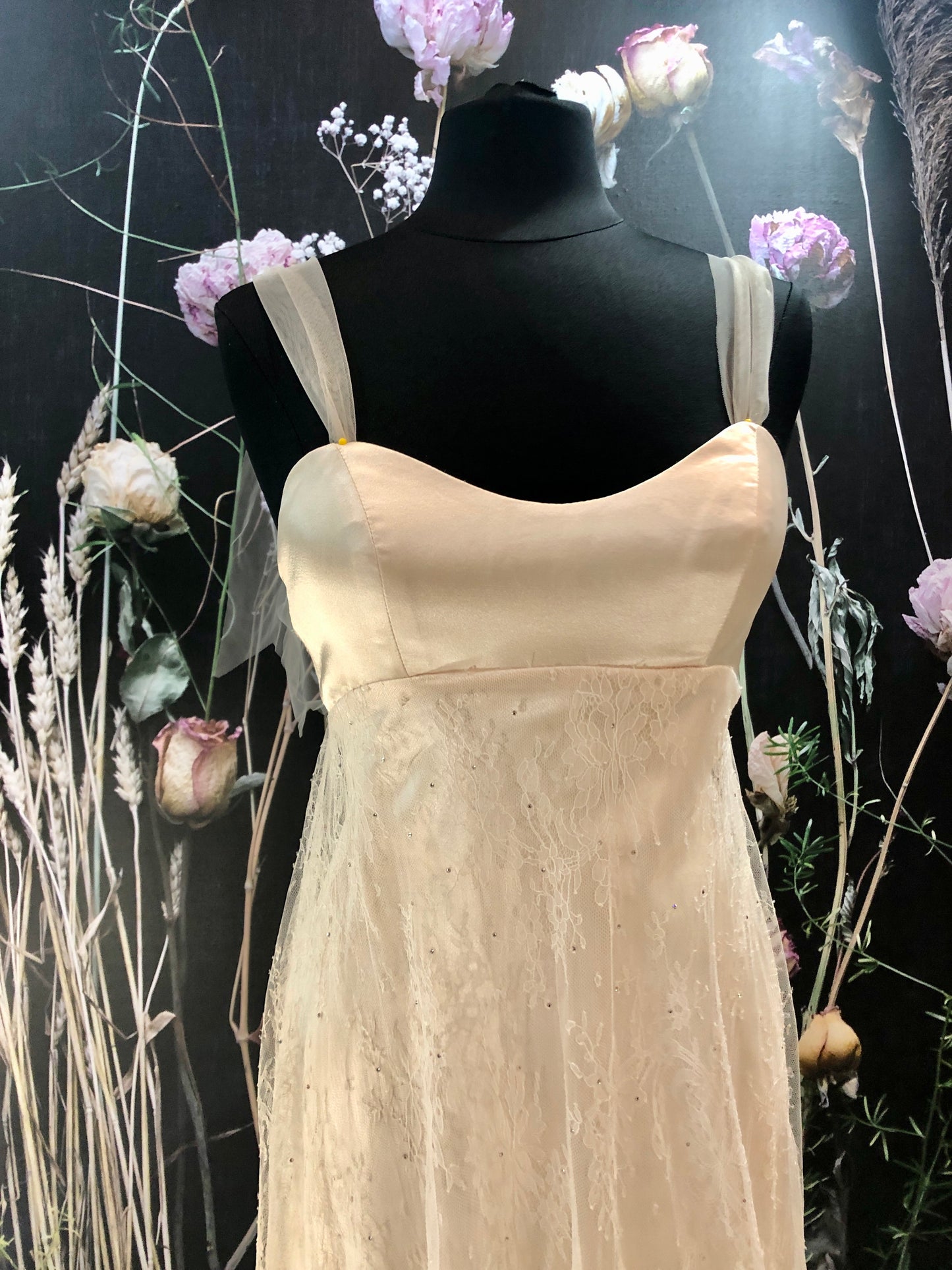 Dress 2753: EcoChic Bridal "Daphne Bridgerton" waist 27