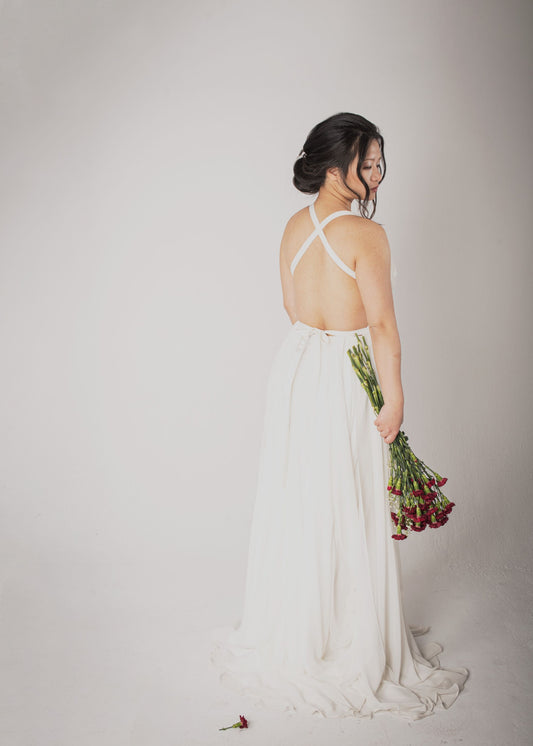 Dress 2839: EcoChic Bridal "Alex" waist 28