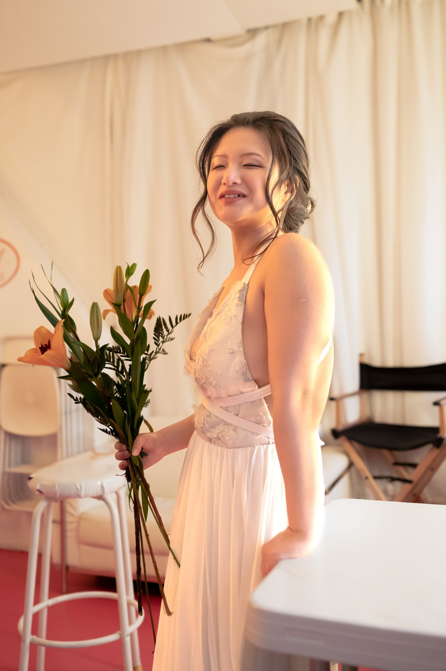 Dress 2839: EcoChic Bridal "Alex" waist 28