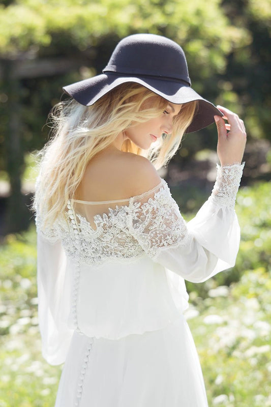 Lillian Wild "Detachable Bishop Sleeves"