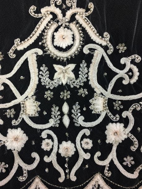 Veil V700: Rivini Beaded Cathedral veil