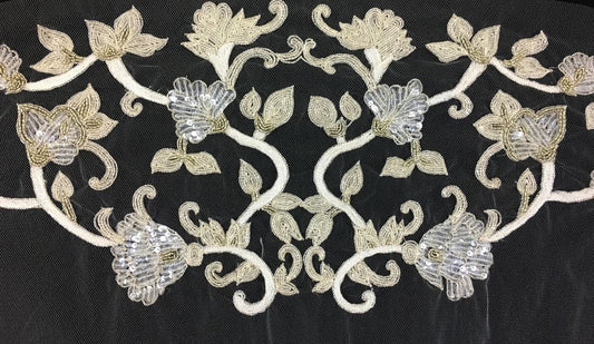 Veil V709: Rivini Beaded Cathedral veil