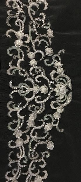 Veil V717: Rivini Beaded Cathedral veil