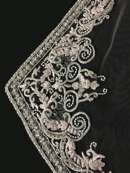 Veil V720: Rivini Beaded Cathedral veil