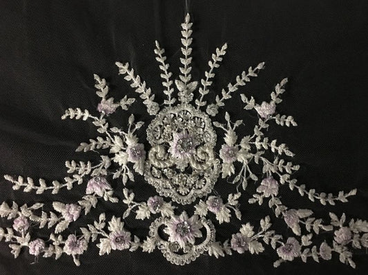 Veil V721: Rivini Beaded Cathedral veil