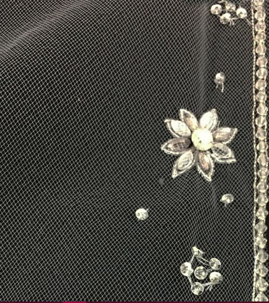 Veil V728: Rivini Beaded Cathedral veil