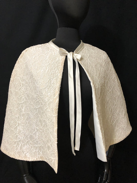 Reversible Lace Cape