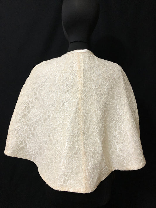 Reversible Lace Cape