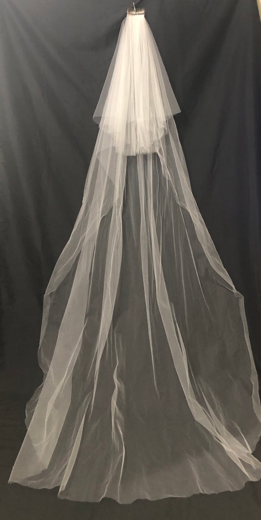 Veil 620: Centre Cut Cathedral Veils