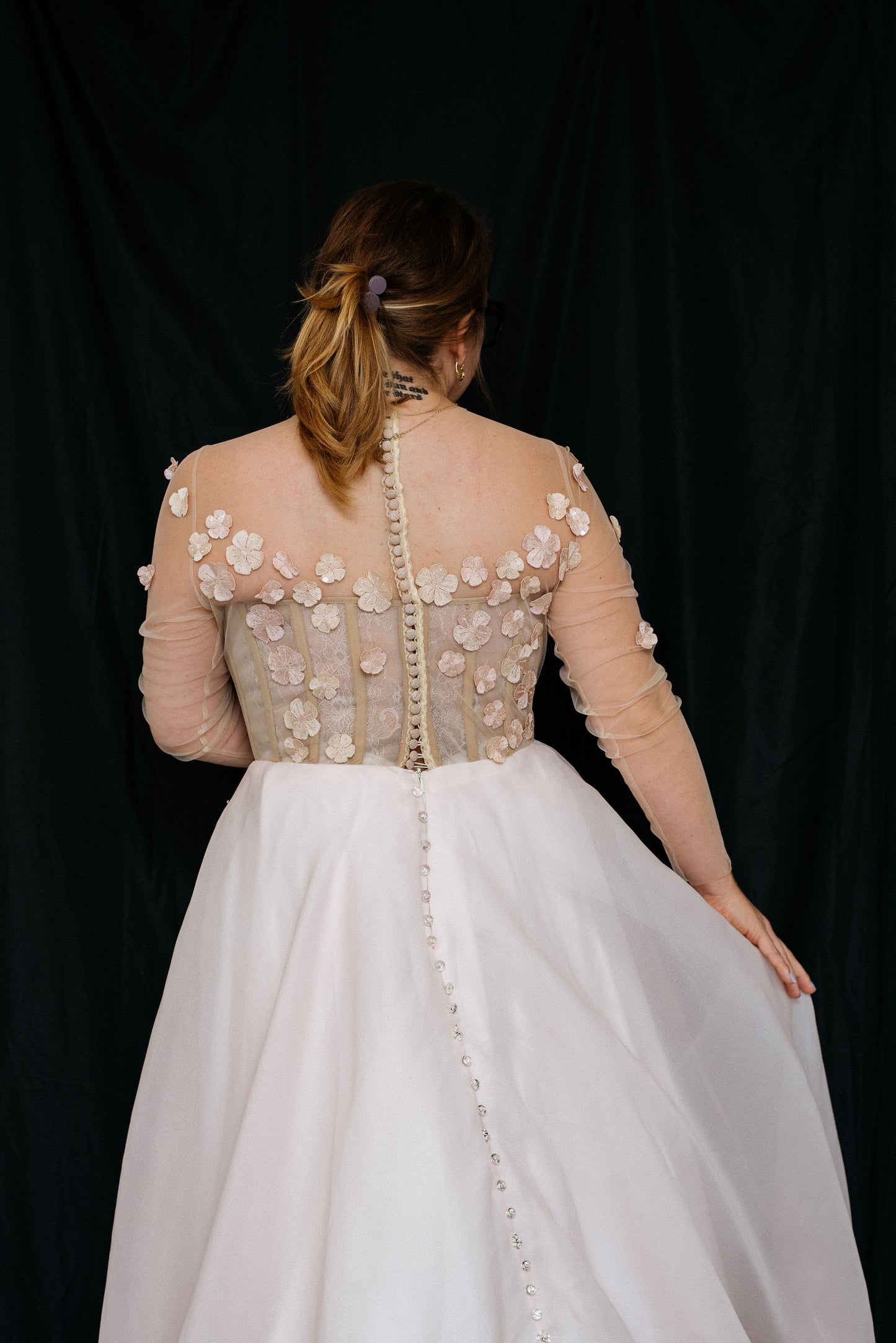 Dress 3216: EcoChic "Pretty in pink" waist 32