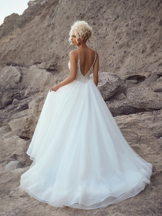 Dress: 3122 Sottero & Midgley “Bannock” Waist: 31