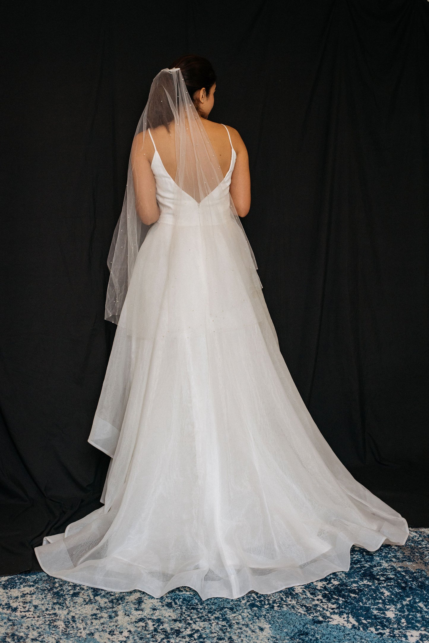 Dress 3122: EcoChic Bridal + Blush by Hayley Paige "Halsey" waist 31