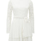 Dress: 2613  Forever New "Sansa Lace Skater Mini Dress" Waist: 26