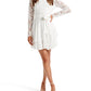 Dress: 2613  Forever New "Sansa Lace Skater Mini Dress" Waist: 26
